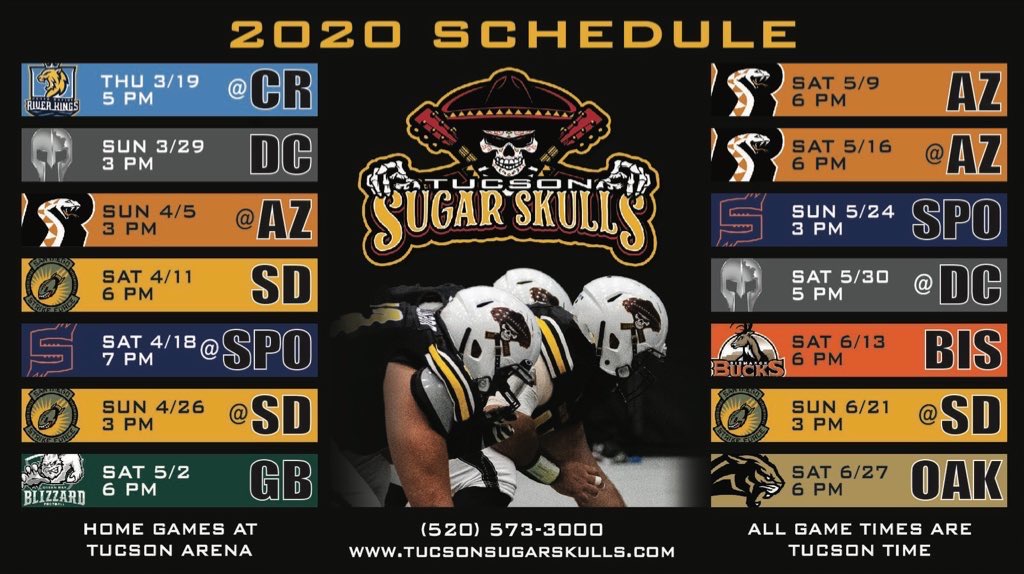 IFL announces 2020 Regular Season schedule – 520 Sports Talk