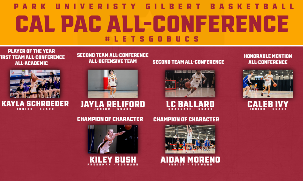 Schroeder Cal-Pac Player of the Year as Six Bucs Honored – 520 Sports Talk